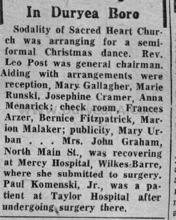 Duryea Pennsylvania Historical Homepage